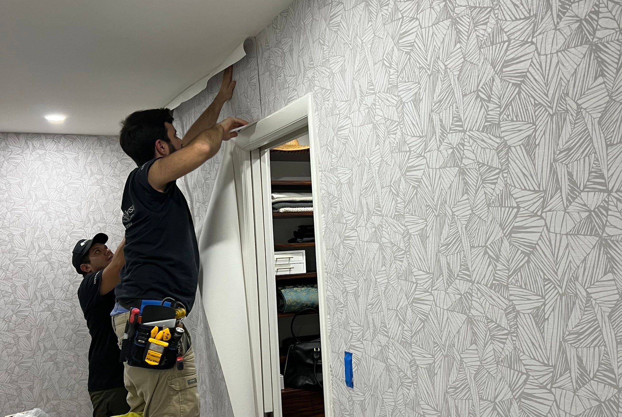 Fabric wallpaper